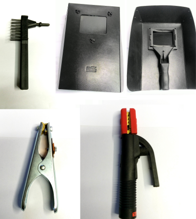 Kit per saldatura - PINZA PORTA ELETTRODO - PINZA DI MASSA - SPAZZOLA - MASCHERA