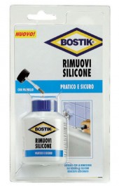 RIMUOVI SILICONE+pennello - solvente per la rimozione dei residui di silicone - 100ml