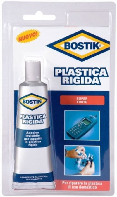 Plastica rigida 50g - ADESIVO INVISIBILE PER OGGETTI IN PLASTICA RIGIDA