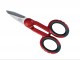 FORBICE ELETTRICISTA standard - cm. 14  impugnatura gomma- lame acciaio inox 