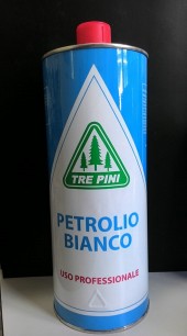 Petrolio Bianco TRE PINI - uso professionale pulizia e sgrassaggio- 1000ml