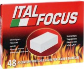 Accendifuoco ITAL FOCUS - 48 accensioni pratiche e sicure per camini e barbecue
