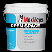 Idropittura opaca traspirante buona copertura OPEN SPACE - 14 Lt MAX MEYER