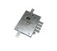 Serratura DOPPIA MAPPA 70mm da applicare 4 mandate 7111 DX- serie HAVEY - DIERRE