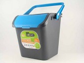 Pattumiera RACCOLTA DIFFERENZIATA ECOLOGIC color BLU- 28 Lt*