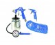 KIT per COMPRESSORE 4 PZ. PIST. GONFIAGGIO AEROGRAFO PIST. SOFFIAGGIO TUBO 