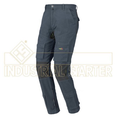 PANTALONE STRETCH ONE COLOR AVIO/BLUE tg. S M L XL - INDUSTRIAL STARTER