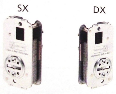 NUCLEO COMPACT per Serratura MOTTURA in ferro 3CH.50 X 52N471 - DX e SX
