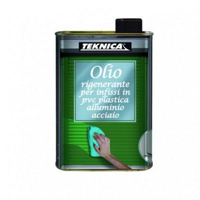 Olio rigenerante per infissi in PVC, plastica e alluminio - 500 ml TEKNICA 