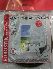 Guarnizione PARAFREDDO adesivo in PVC per porte e finestre 9mmx 6mt. 