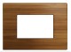 PLACCA UNIKA compatibile x serie ARKE' a 3 MODULI 