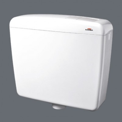 CASSETTA WC in ABS SUPER KARIBA DUO BIANCA