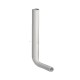 TUBO SCARICO CASSETTA WC ESTERNA CM. 100  *32*50 BIANCO KARIBA