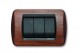 PLACCA LIVING 3P LEGNO NOCE NAZION.