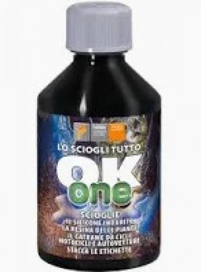 OK ONE - Sciogli silicone e colla spray - 200ml 