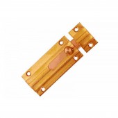 Catenaccio sagomato in ottone lucido 6 cm - IBFM