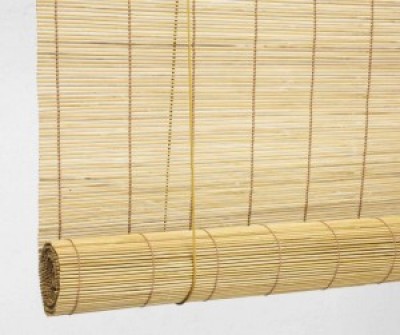 ARELLA IN BAMBOO - TENDA IN CANNA FINE CON CARRUCOLA - 2 X 3mt OMBREGGIANTE