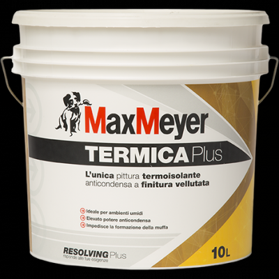 IDROPITTURA BIANCA TERMICA PLUS DA LT. 10 MAX MEYER