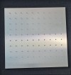 SOFFIONE DOCCIA ULTRA PIATTO IN ACCIAIO INOX SPAZZOLATO 30*30 CM.